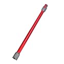 Aluminum Straight Pipe Bar 73CM Compatible For Dyson V7 V8 V10 V11 V15 Vacuum Cleaner Spare Parts And Accessories(Red-1pcs)