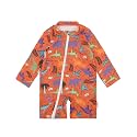 ALVA Baby Boy's One Piece Swimsuit,UPF50+Sun Protection Rash Guard Swimwear