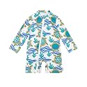 ALVA Baby Boy's One Piece Swimsuit,UPF50+Sun Protection Rash Guard Swimwear