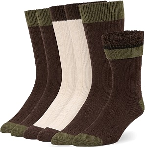 alvada warm thermal wool socks for winter moisture wicking and breathable cozy boot socks