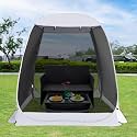 Alvantor Pop Up Screen House Tent, Instant Outdoor Gazebo with Mosquito Netting &amp; UPF 50+ Sun Protection, Portable Canopy Shelter for Patio, Backyard, Camping (2-10 Person)