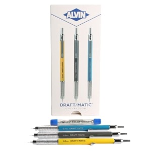 dm357c draftmatic mechanical pencils set of 3 dm03 dm05 dm07