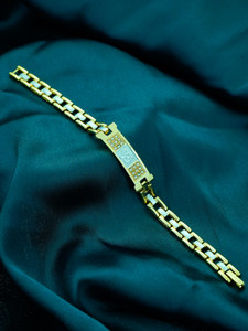 bracelet al-br-59 gold bracelet set by alvira