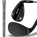 ALVO GOLF - Premium Full Face Golf Wedges, Golf Wedge Set and Singles, 3 Wedges 52/56/60/70 Degree,Lob,Gap,Sand Golf Club for Men, Premium Grip, Right Hand, max Spin