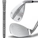 ALVO GOLF - Premium Full Face Golf Wedges, Golf Wedge Set and Singles, 3 Wedges 52/56/60/70 Degree,Lob,Gap,Sand Golf Club for Men, Premium Grip, Right Hand, max Spin