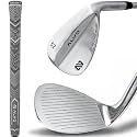 ALVO GOLF - Premium Full Face Golf Wedges, Golf Wedge Set and Singles, 3 Wedges 52/56/60/70 Degree,Lob,Gap,Sand Golf Club for Men, Premium Grip, Right Hand, max Spin