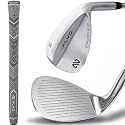 ALVO GOLF - Premium Full Face Golf Wedges, Golf Wedge Set and Singles, 3 Wedges 52/56/60/70 Degree,Lob,Gap,Sand Golf Club for Men, Premium Grip, Right Hand, max Spin