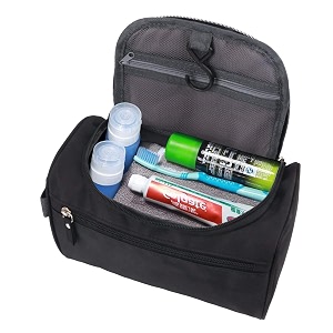 hanging 10 cms travel toiletry bag for men and women waterproof drop kit packing organizer for travel essentials bathroom shower bags with hookcolor may vary