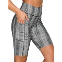 ALWAYS Women's High Waist Bike Shorts - Athletic Workout Tummy Control Stretch Running Yoga Pants