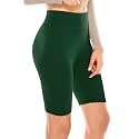 ALWAYS Women's High Waist Bike Shorts - Athletic Workout Tummy Control Stretch Running Yoga Pants