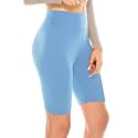 ALWAYS Women's High Waist Bike Shorts - Athletic Workout Tummy Control Stretch Running Yoga Pants