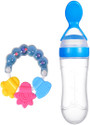 Alya Baby Silicone Squeeze Spoon Feeding Bottle