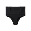 ALYNE Womens Thong Shapewear with Anti-Rolling Strip