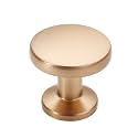 Alzassbg 1.1" Champagne Bronze Round Cabinet Knobs 15 Pack, AL6044TGP