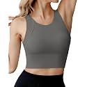 Ama Larsi High Neck Longline Sports Bra for Women
