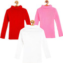 Amacart Solid High Neck Casual Baby Boys & Baby Girls Multicolor Sweater