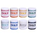 AMACO Ceramic Printing Inks, 8 oz. (236 mL), 8-Count Class Pack, 8 Colors