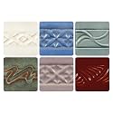 AMACO Potter's Choice Glazes 6-Pint Class Pack No. 4, 6 Assorted Colors