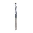 Amana Tool 51675 SC Spiral for Steel Stainless Steel &amp; Non Ferrous Metal with AlTiN Coating 2-Flute x 3/16 D x 5/8 CH x 3/16 SHK x 2 Inch Long Up-Cut Router Bit / 45 Deg Corner Chamfer End Mill