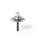 Amana Tool - 53406 Slotting Cutter Assembly 3 Wing x 1-7/8 Dia x 1/8 x 1/4" Shank