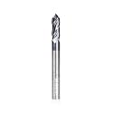 Amana Tool CNC ‘V’ Spiral Drills Router Bit, 90 Degree End Mill, AlTiN Coating, 51692, 4-Flute x 1/4 Dia x 1/8 x 1/4 Shank x 2-1/2 Inch Long