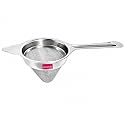 Amanda Nexa Stainless Steel Tea Strainer Set of 3 | 304 Mesh Filter for Chai/Coffee/Milk/Juice | Heavy-Duty | Long Handle Chhalni/Channi for Kitchen Use | Easy to Clean, Durable Mesh (1 PC)