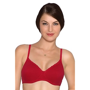 amante cotton padded wirefree full coverage t-shirt bra