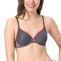 Amante Every de Red Printed Underwired Lightly
