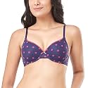 Amante Every de Red Printed Underwired Lightly