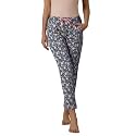 Amante Womens Purple Graphic Print Relaxed Fit Sleep Pyjama