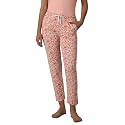 Amante Womens Purple Graphic Print Relaxed Fit Sleep Pyjama