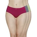 Amante Inner Elastic Cotton Hipster Panty Pack-