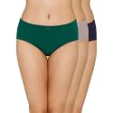 Amante Inner Elastic Cotton Hipster Panty Pack-