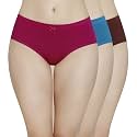 Amante Inner Elastic Cotton Hipster Panty Pack-
