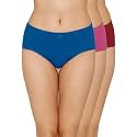 Amante Inner Elastic Cotton Hipster Panty Pack-
