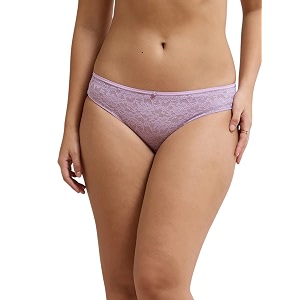 amante lace low rise seamed floral romance bikini panty