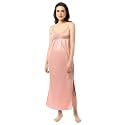 Amante Lace V-Neck Sleeveless Full Length Chemise