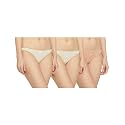Amante Printed Cotton Low Rise Bikini Panty Pack(Pack of 3)
