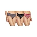 Amante Printed Cotton Low Rise Hipster Panty Pack(Pack of 3)