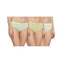 Amante Printed Cotton Low Rise Hipster Panty Pack(Pack of 3)
