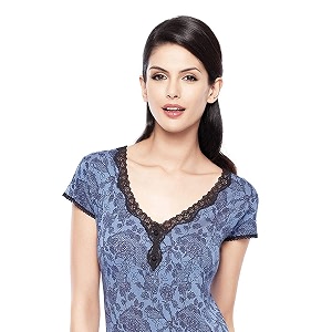 amante sleepwear lace cocoon lounge pyjama top