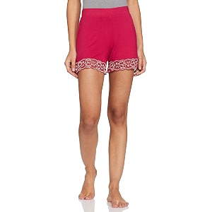 Amante Solid Above Knee Mid Rise Short