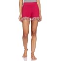 Amante Solid Above Knee Mid Rise Short