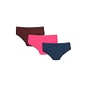 Amante Solid Cotton Low Rise Hipster Panty