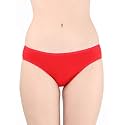 Amante Solid Low Rise Cotton Bikini Panty Pack(Pack of 3)
