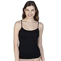 Amante White Women Spaghetti Strap Modal Camisole