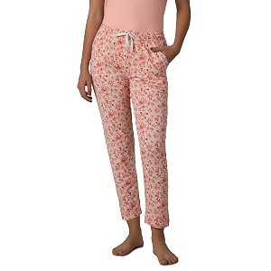 amante womens purple graphic print relaxed fit sleep pyjama