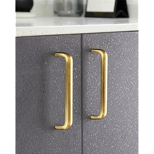 4 inches stainless steel round-d shaped brass anitque finish pull handle kitchen drawer amp furniture handle wardrobe handle4 inches pack of 1096mm hole to hole