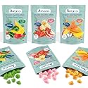 Amara Smoothie Melts - Best Sellers Variety Pack - Baby Snacks Made With Fruits and Vegetables - Healthy Toddler Snacks For Your Kids Lunch Box - Organic Plant Based Yogurt Melts - 6 Packs