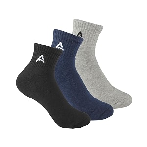 amaree cotton terry everyday socks  cushion comfort for men amp women  anti-odor breathable amp sweat-resistant  plush feel for work gym amp daily use